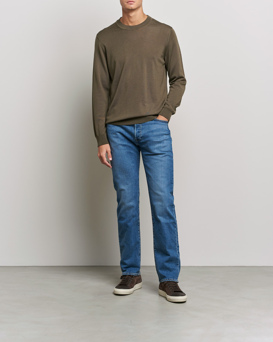Herren | Pullover | NN07 | Ted Merino Crew Neck Pullover Pyramid