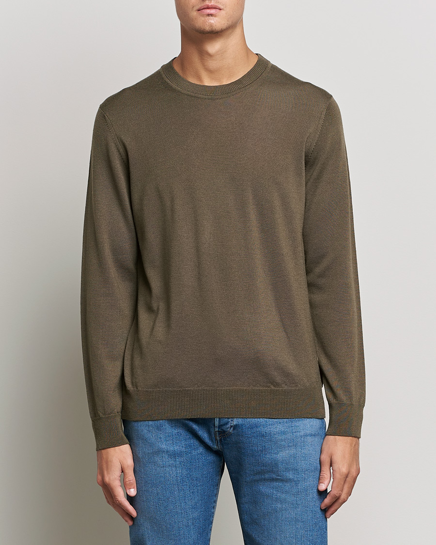 Herren | Pullover | NN07 | Ted Merino Crew Neck Pullover Pyramid