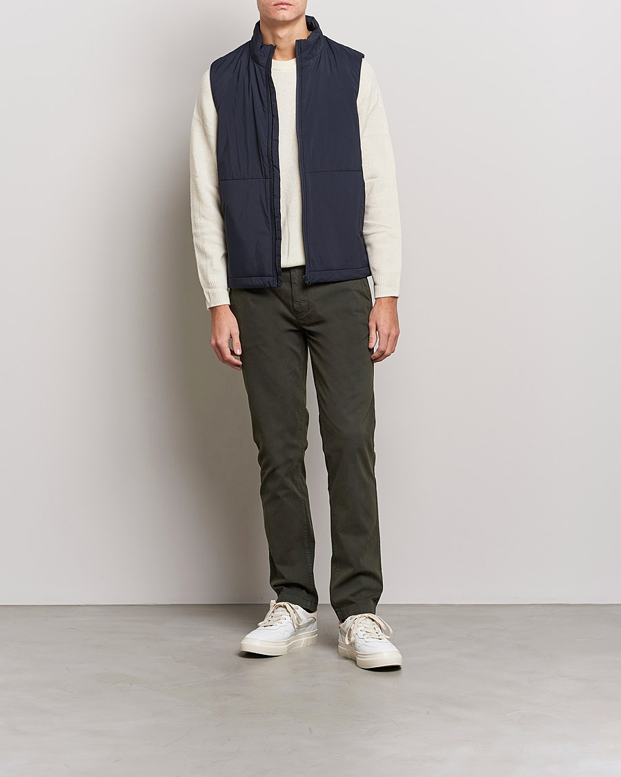 Herren | Hosen | NN07 | Marco Slim Fit Stretch Chinos Dark Green