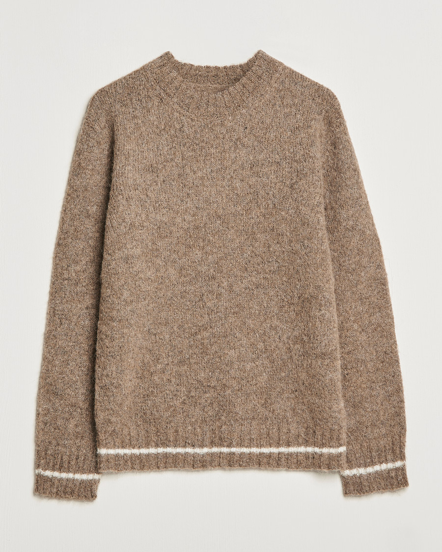 Herren | Pullover | NN07 | Jack Wool Knitted Sweater Nature