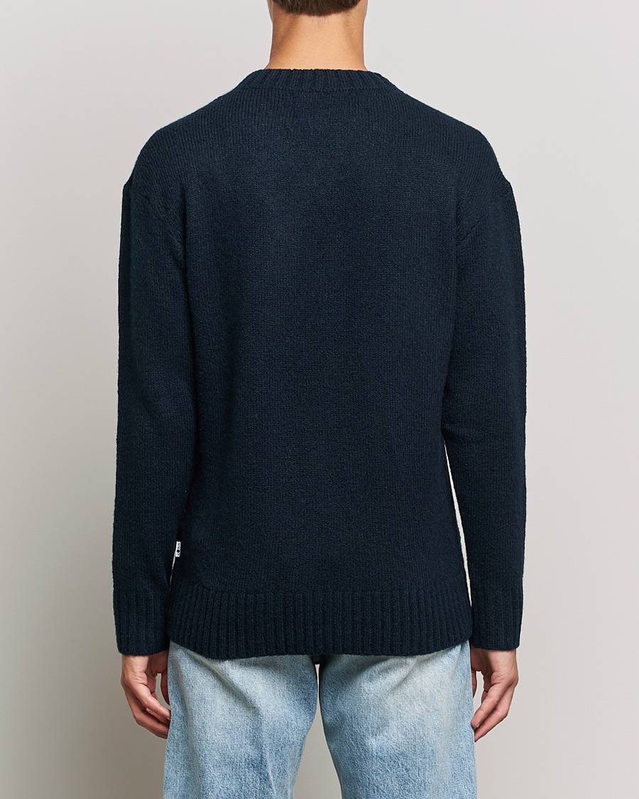 Herren | Pullover | NN07 | Grayson Knitted V-Neck Sweater Navy