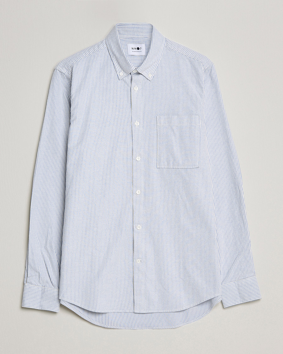 Herren | Hemden | NN07 | Arne Oxford Shirt Blue/White