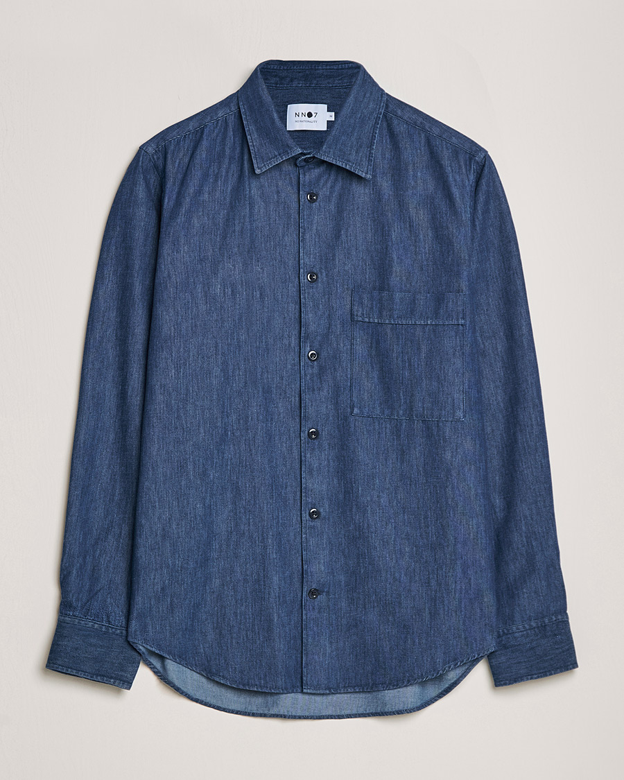 Herren | Hemden | NN07 | Tue Denim Shirt Navy