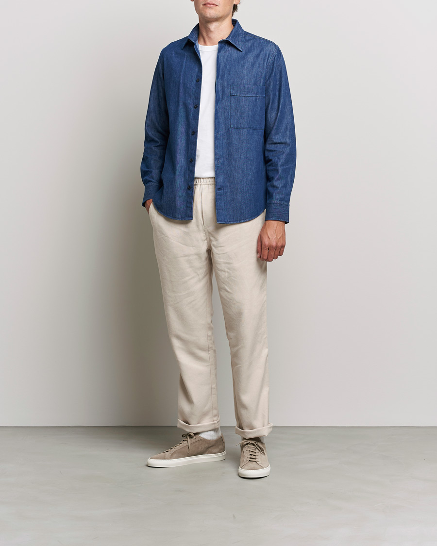Herren | Hemden | NN07 | Tue Denim Shirt Navy
