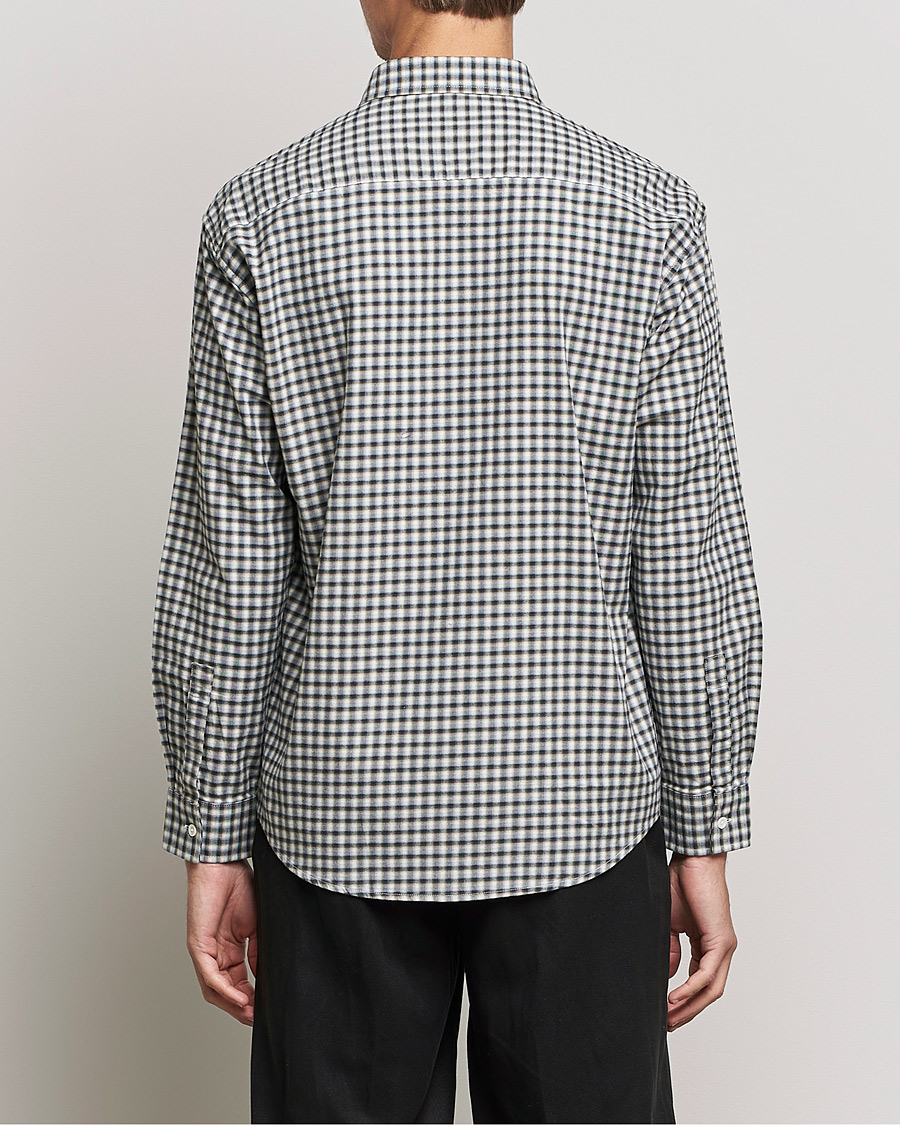 Herren | Hemden | NN07 | Deon Cotton Checked Shirt Black/White