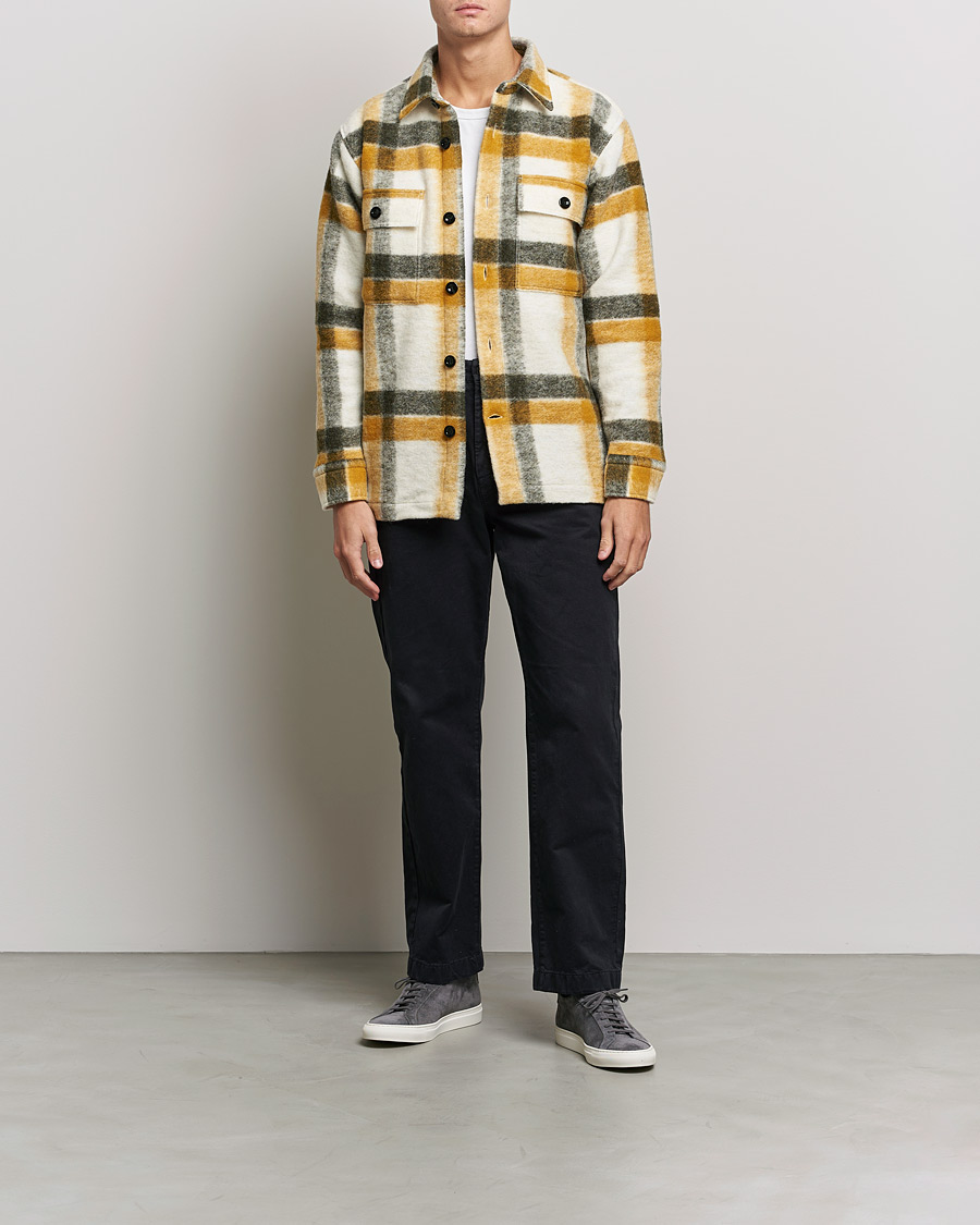 Herren | Jacken | NN07 | Soren Checked Jacket Yellow Multi