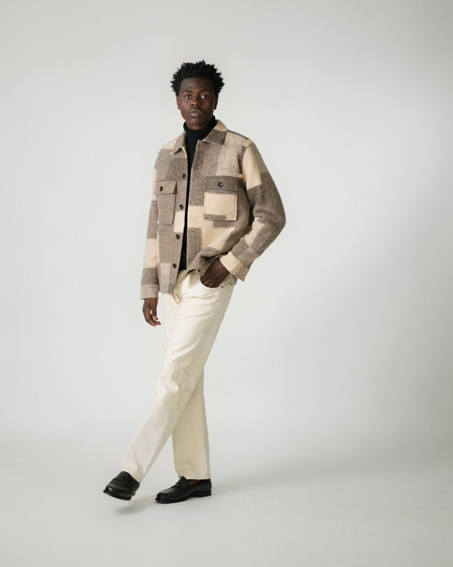 Herren | Jeans | NN07 | Sonny Straight Fit Jeans Ecru