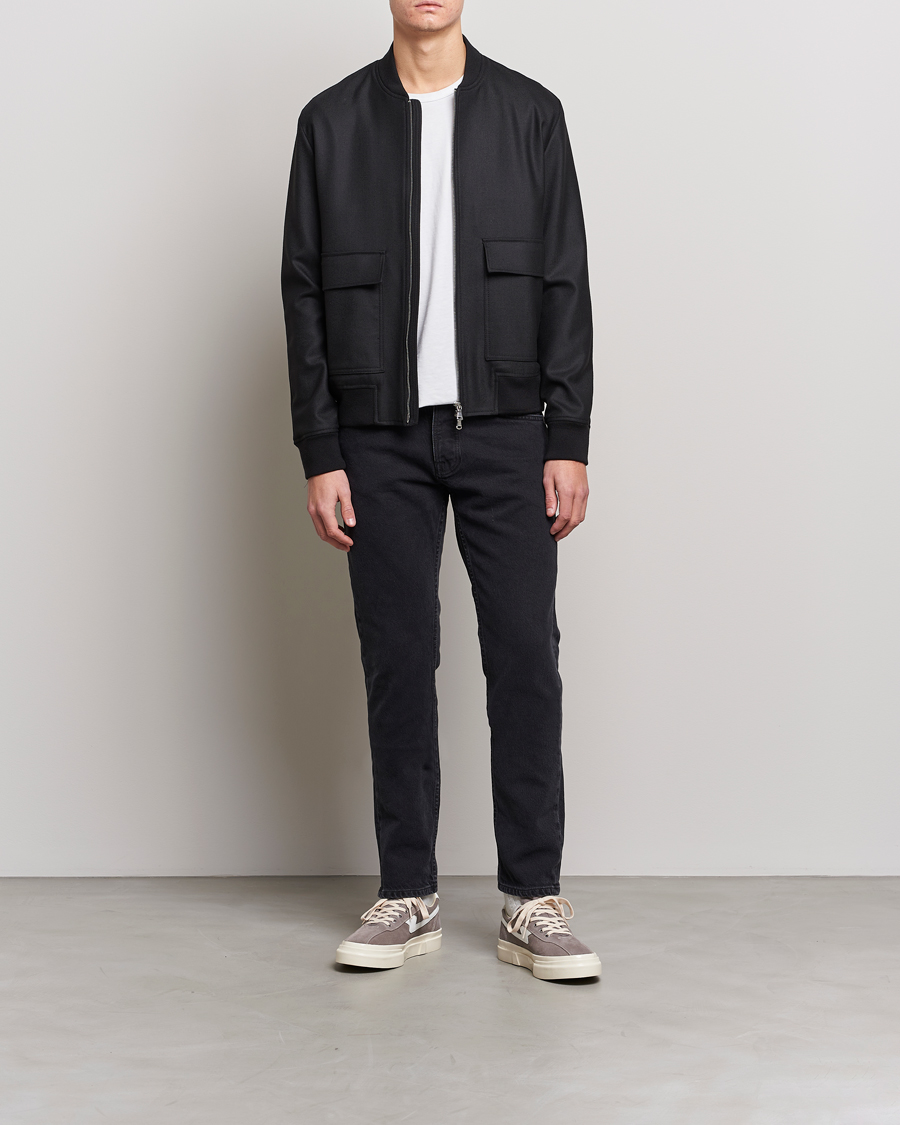 Herren | Jeans | Nudie Jeans | Grim Tim Organic Jeans Almost Black