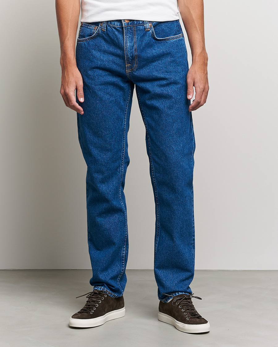 Herren | Jeans | Nudie Jeans | Gritty Jackson Jeans 90's Stone Blue