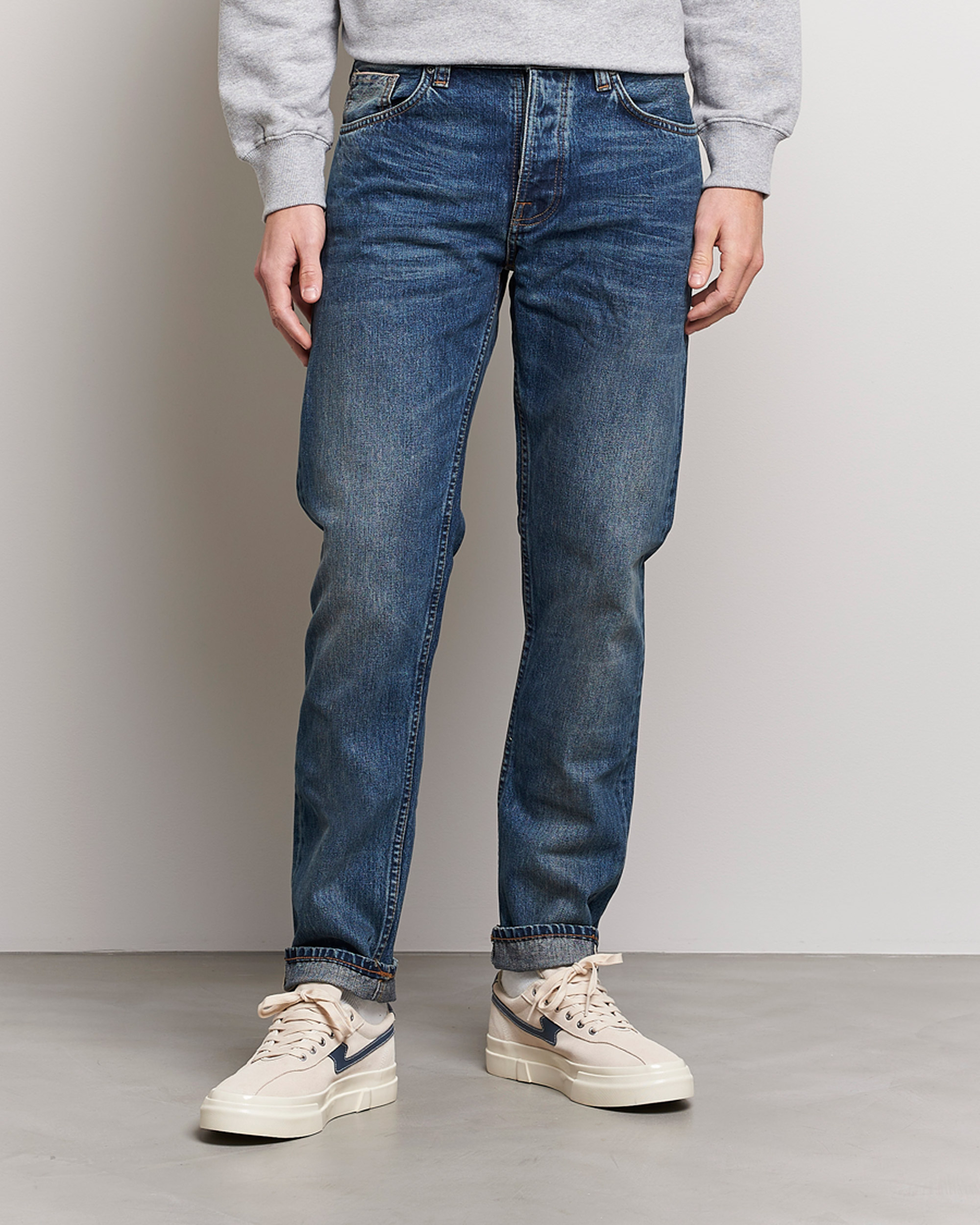 Herren | Jeans | Nudie Jeans | Steady Eddie II Organic Jeans Stormy Selvage