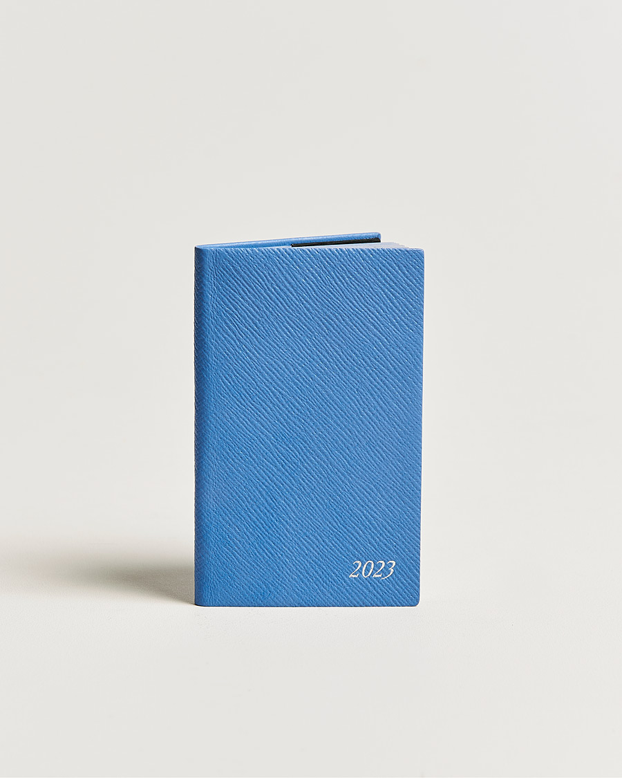 Herren | Smythson Panama Crossgrain Diaries 2023 Nile Blue | Smythson | Panama Crossgrain Diaries 2023 Nile Blue