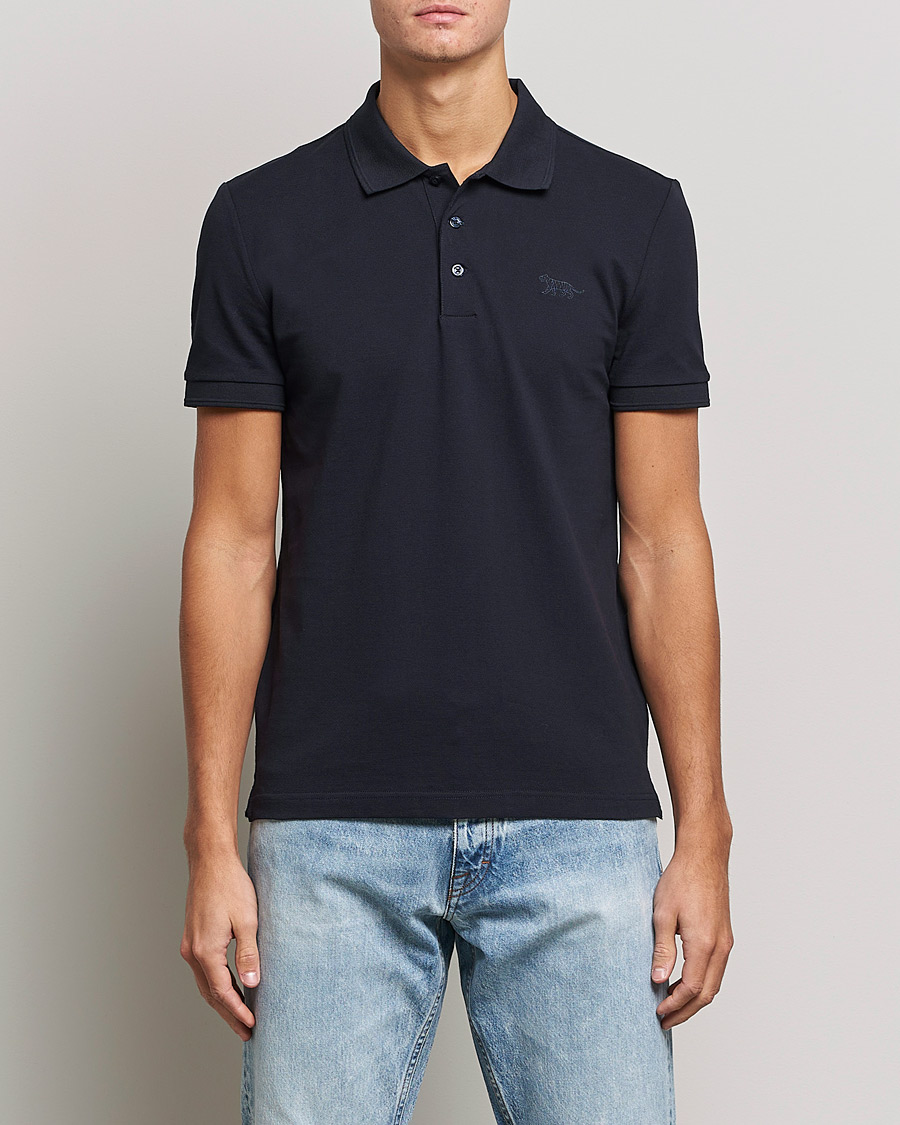 Herren | Pullover | Tiger of Sweden | Darios Long Sleeve Piqué Light Ink