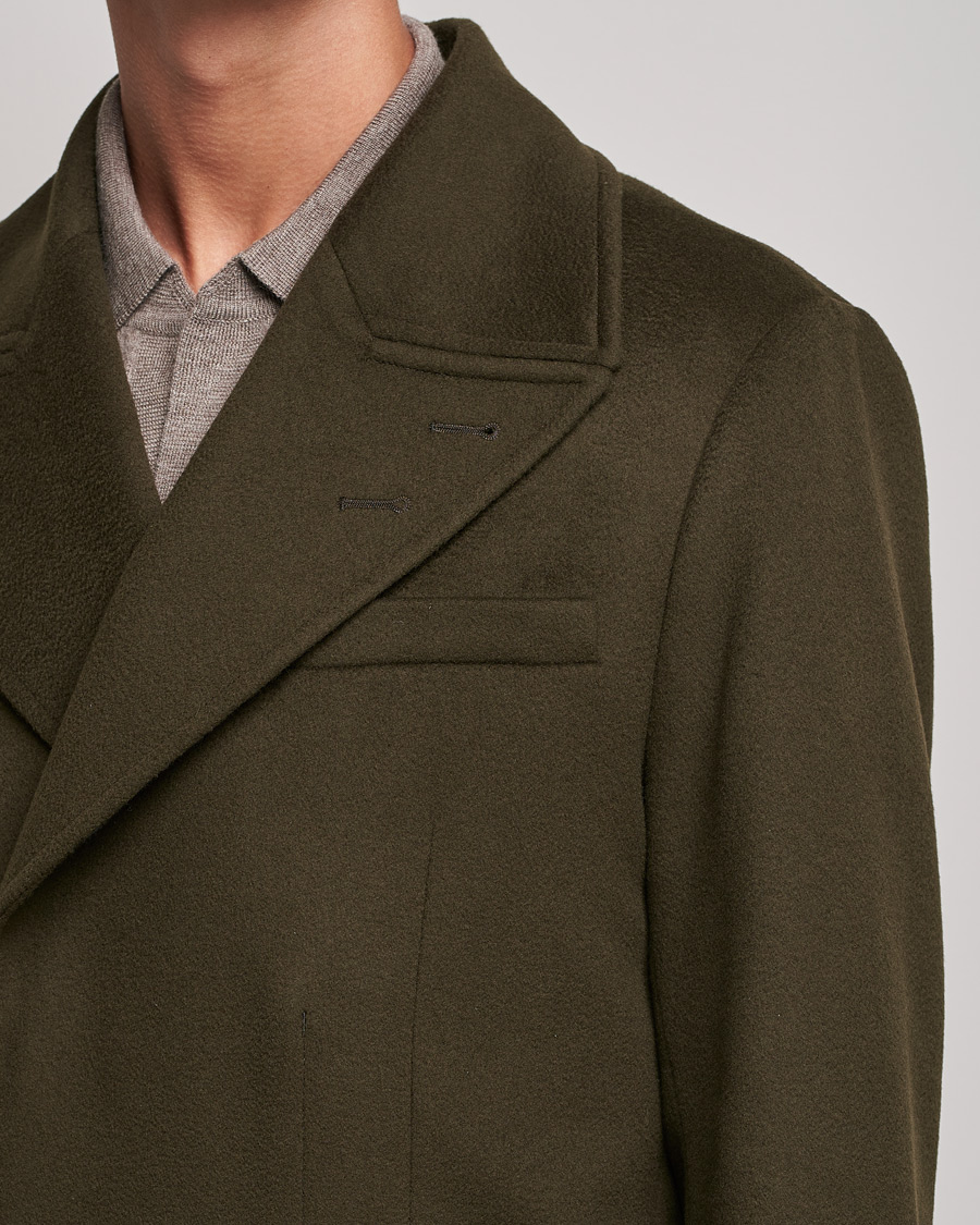 Herren | Jacken | Tiger of Sweden | Jeean Wool Coat Dark Brown