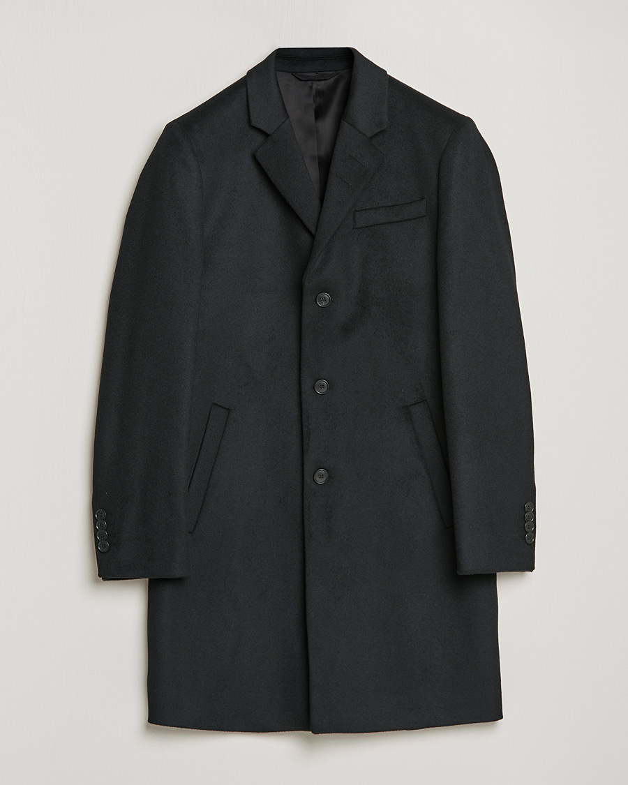 Herren | Jacken | Tiger of Sweden | Cempsey Wool Cashmere Coat Black