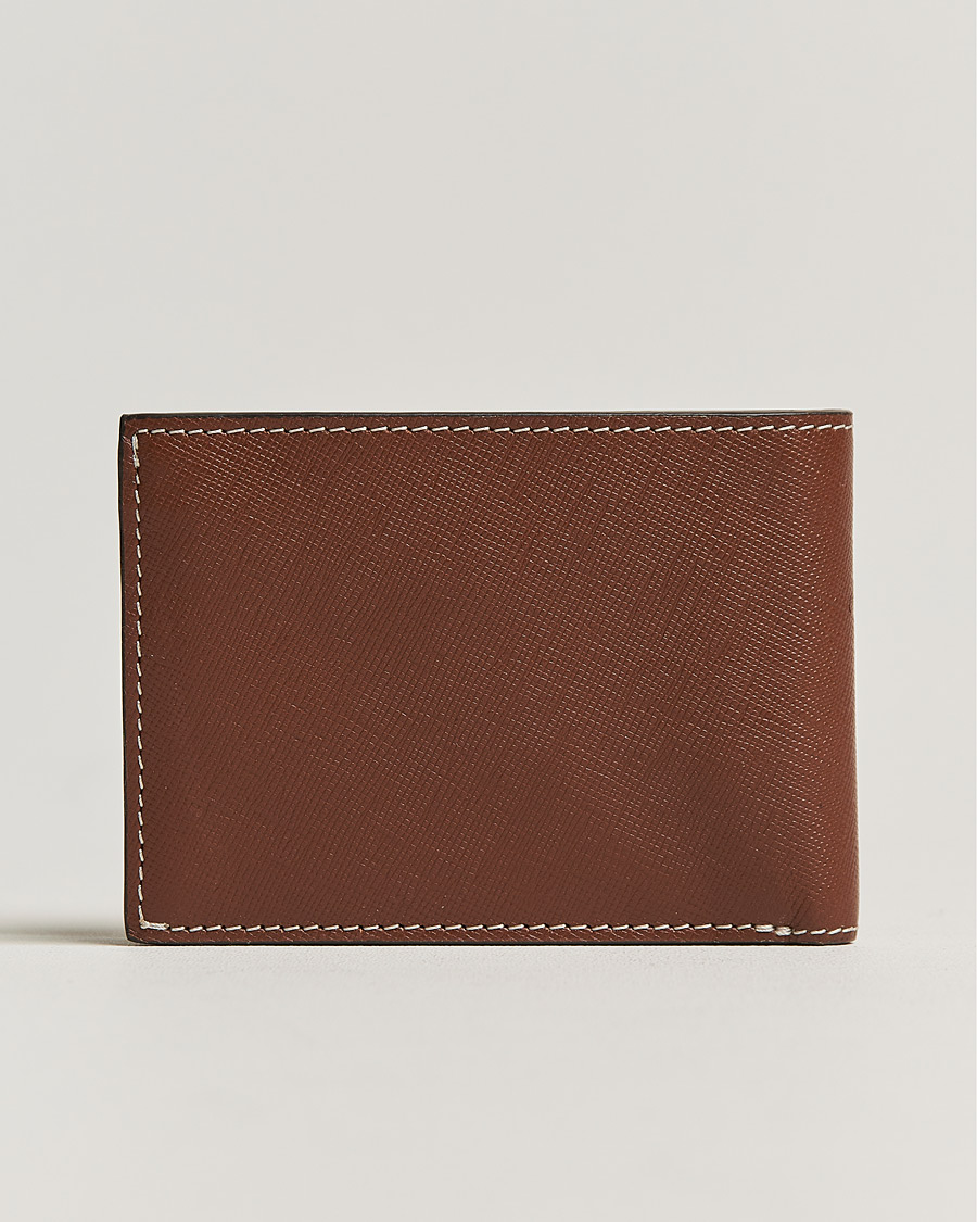 Herren | Tiger of Sweden Wivalius Leather Card Holder Light Brown | Tiger of Sweden | Wivalius Leather Card Holder Light Brown