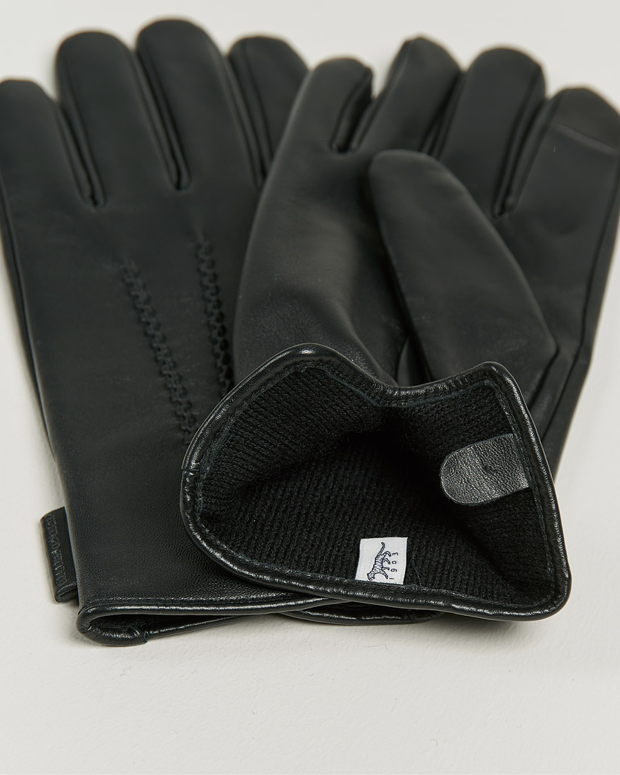 Herren | Tiger of Sweden Garvin Leather Gloves Black | Tiger of Sweden | Garvin Leather Gloves Black