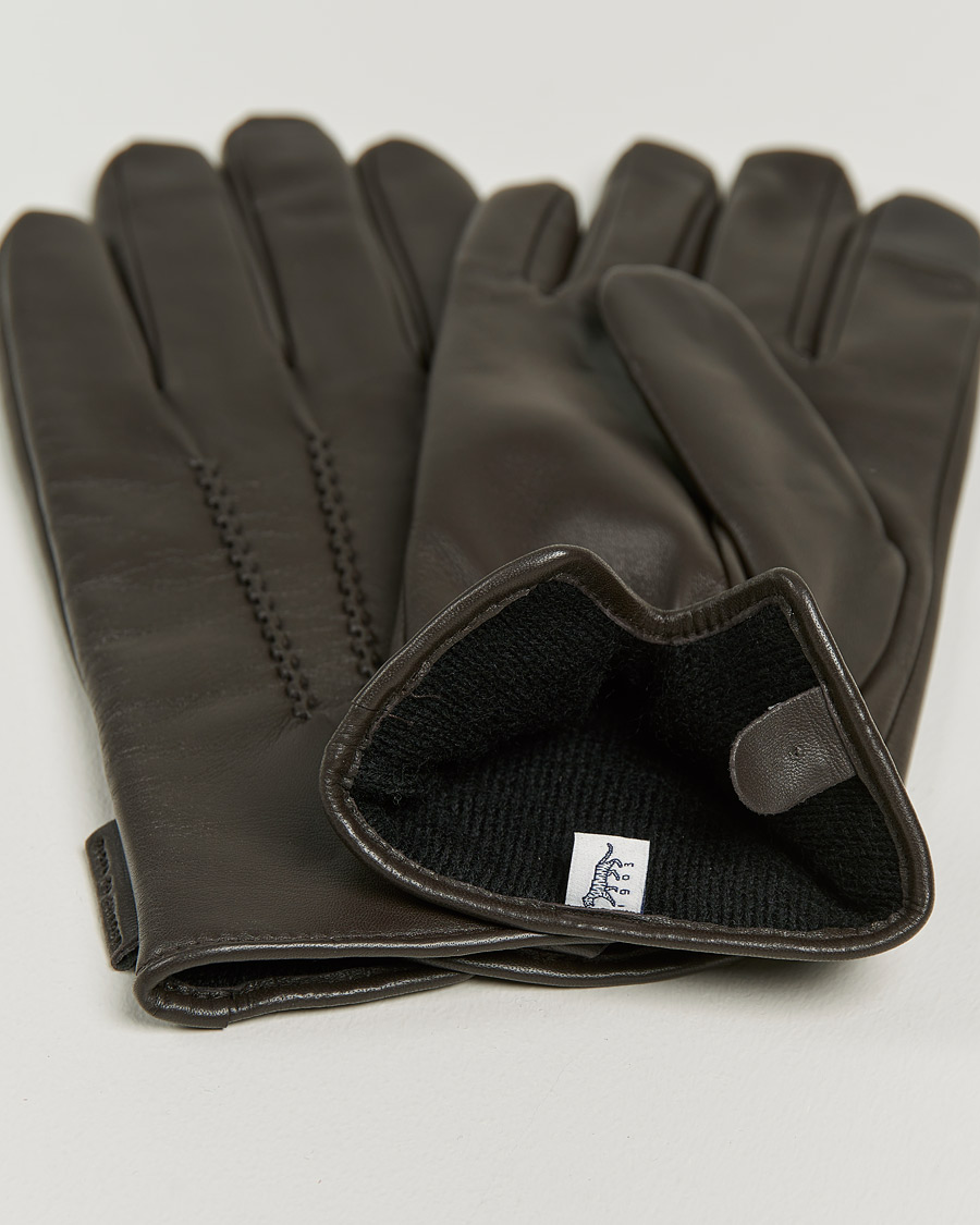 Herren | Tiger of Sweden Garvin Leather Gloves Turkish Coffee | Tiger of Sweden | Garvin Leather Gloves Turkish Coffee