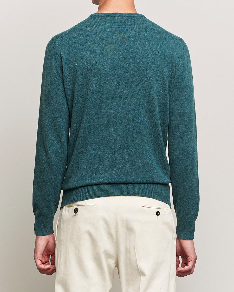 Herren | Pullover | Zegna | Oasi Cashmere Crew Neck Teal