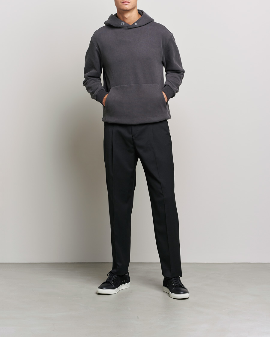 Herren | Pullover | Zegna | Cotton/Cashmere Hoodie Heather Grey