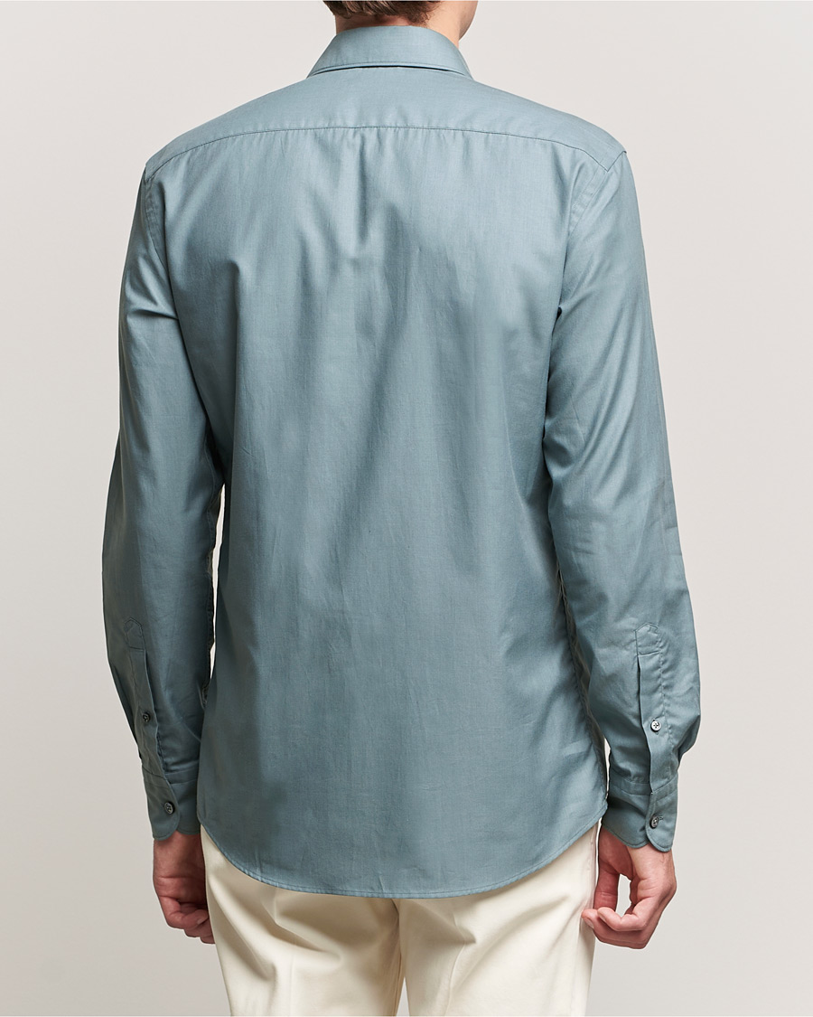 Herren | Hemden | Zegna | Premium Cotton Shirt Teal