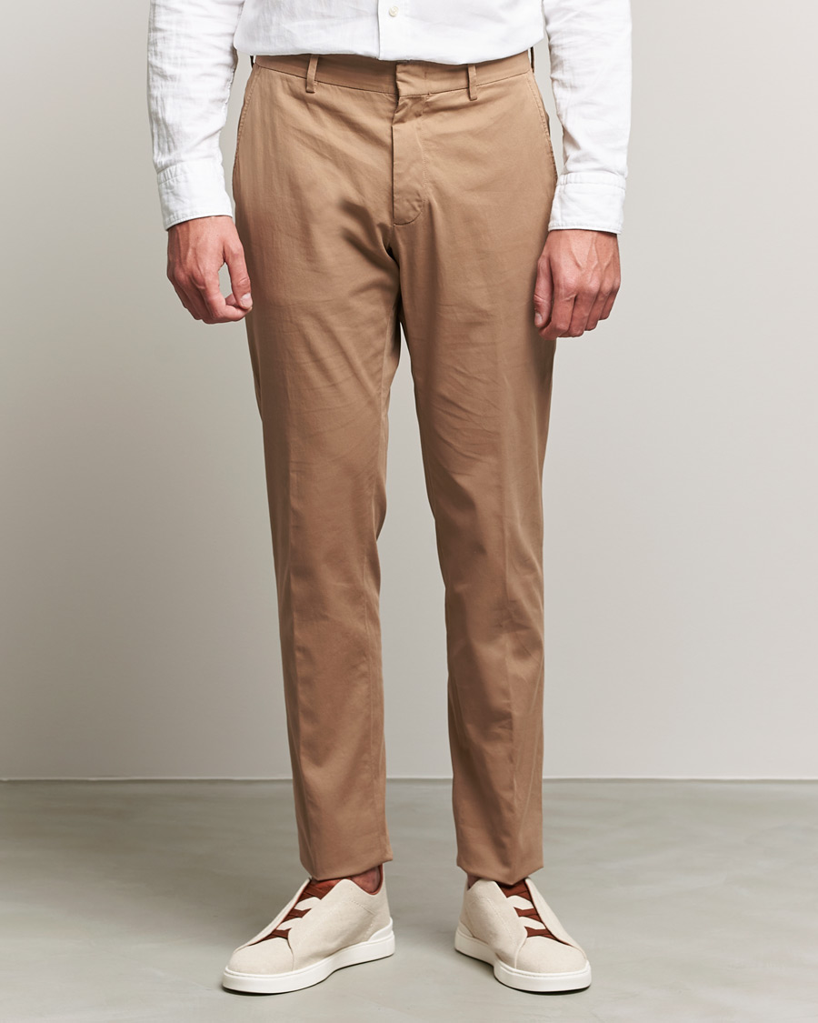 Herren | Hosen | Zegna | Premium Cotton Chinos Beige