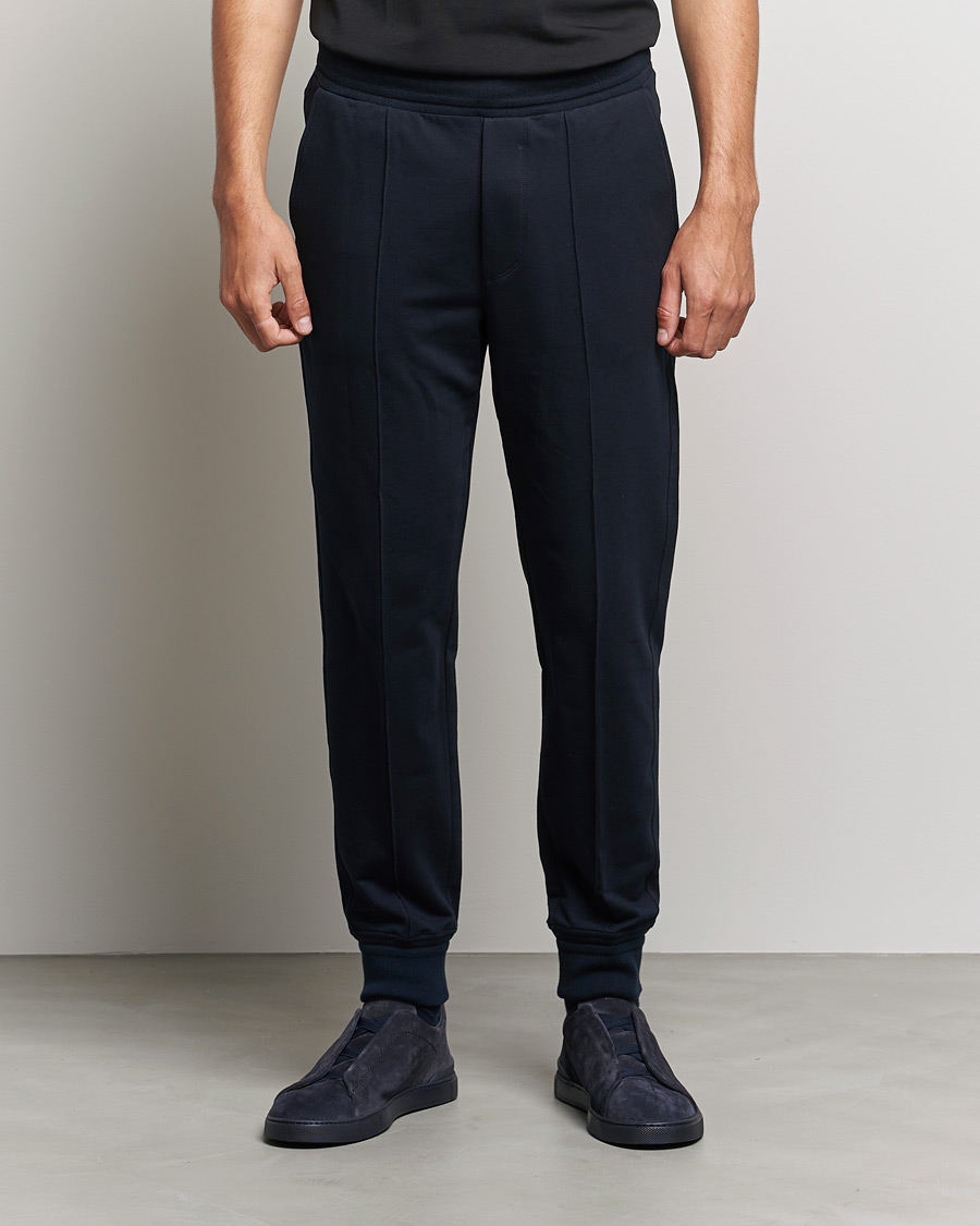 Herren | Hosen | Zegna | Cotton Stretch Joggers Navy