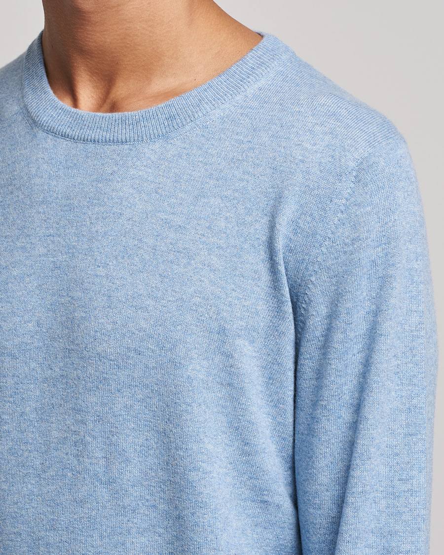 Herren | Pullover | Brunello Cucinelli | 2 Ply Cashmere Pullover Light Blue