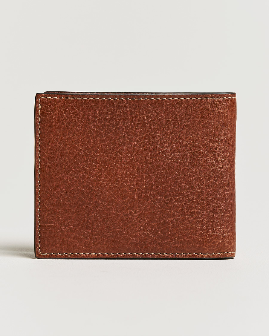 Herren | Brunello Cucinelli Grain Leather Wallet Cognac | Brunello Cucinelli | Grain Leather Wallet Cognac