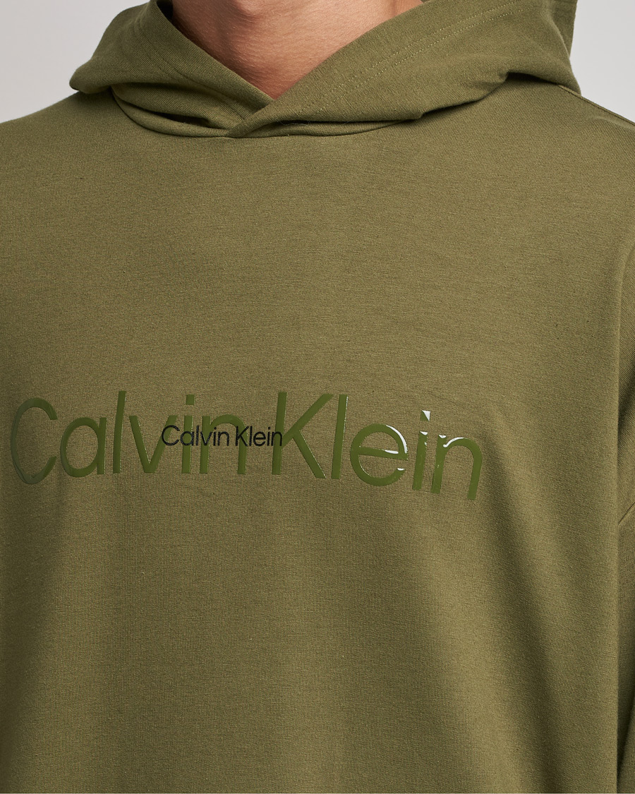 Herren | Pullover | Calvin Klein | Loungewear Logo Hoodie Olive