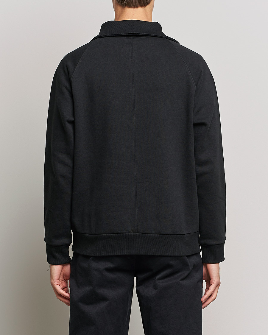 Herren | Pullover | Calvin Klein | Heavy Fleece Half Zip Sweater Black