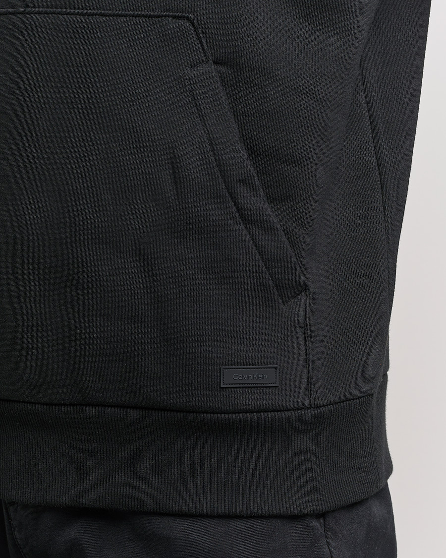 Herren | Pullover | Calvin Klein | Heavy Fleece Half Zip Sweater Black