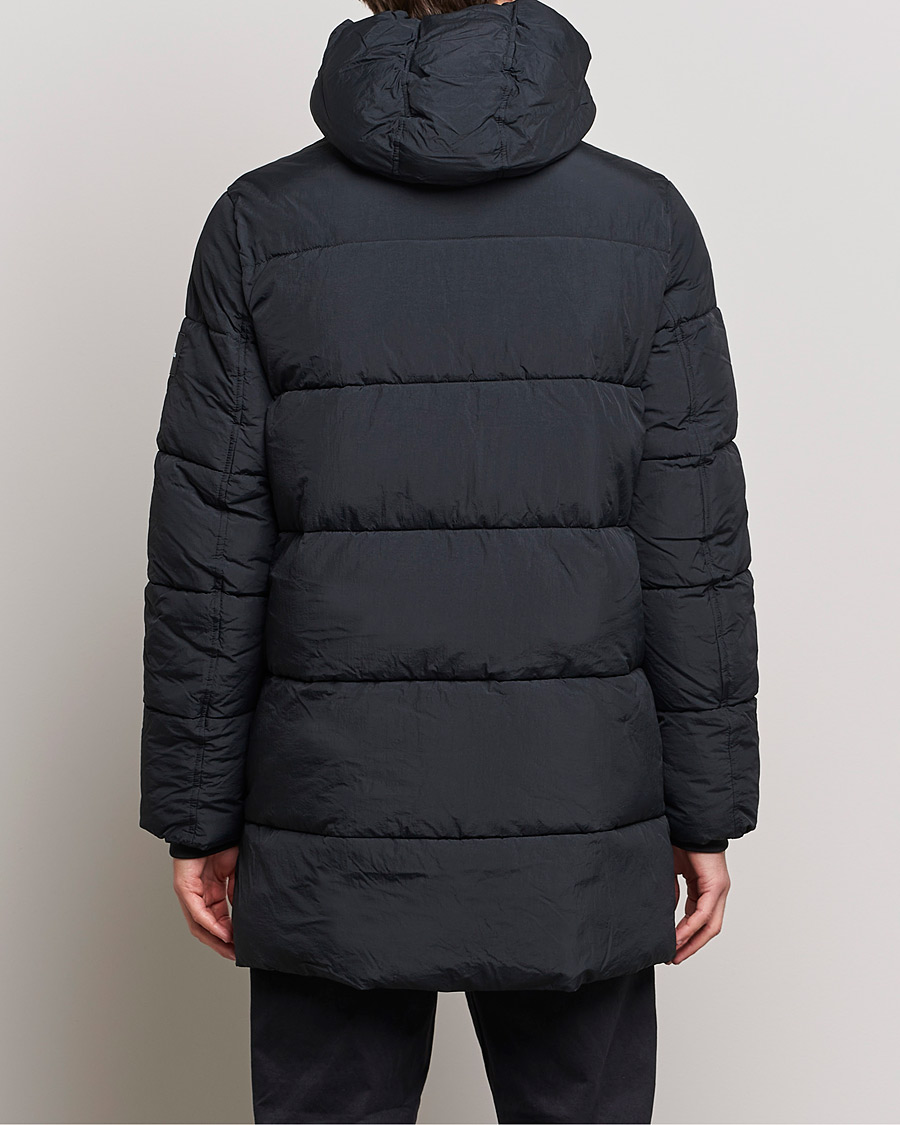 Herren | Jacken | Calvin Klein | Crinkle Nylon Long Puffer Jacker Black