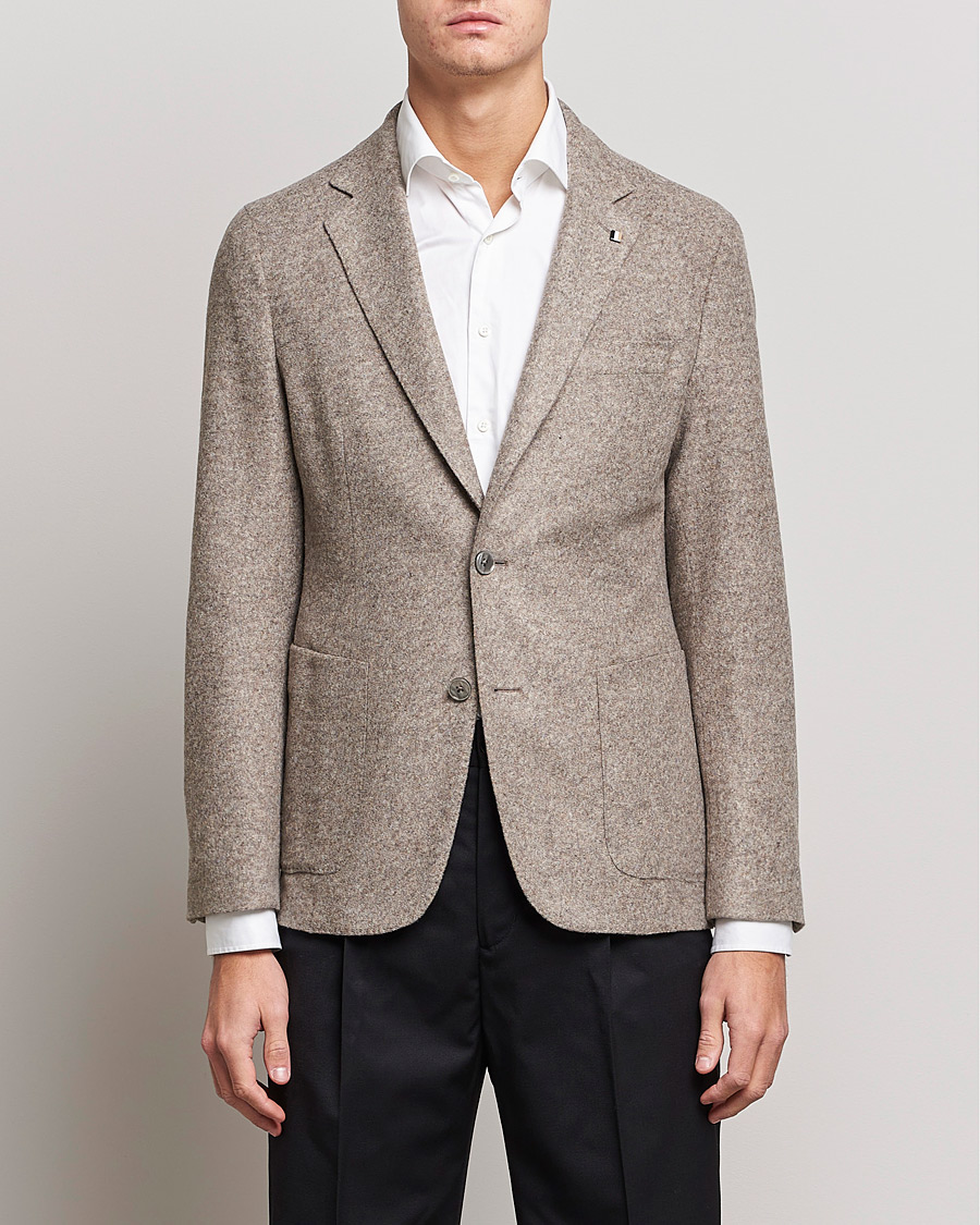 Herren | Sakkos | BOSS BLACK | BOSS Hanry Wool Patch Pocket Blazer Medium Beige
