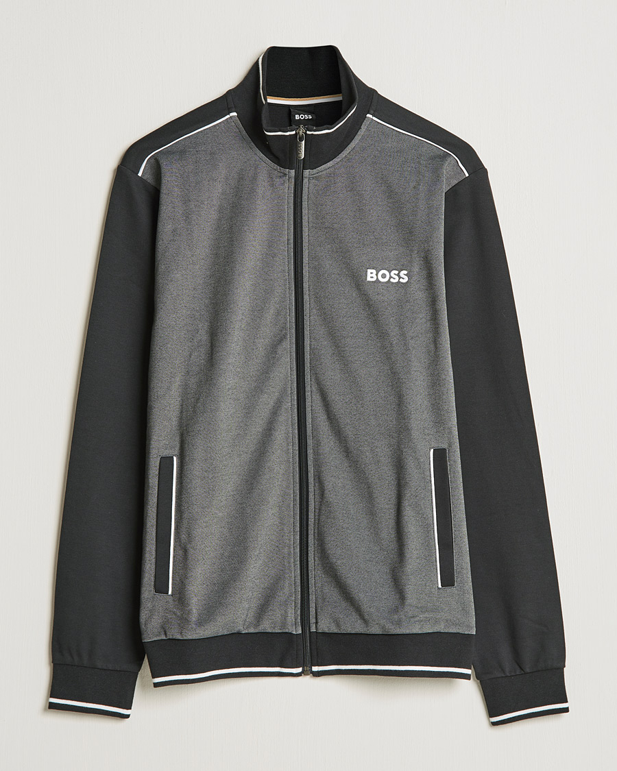 Herren | Pullover | BOSS BLACK | Tracksuit Full Zip Jacket Black