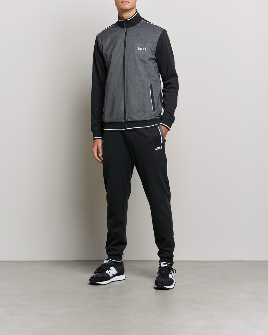 Herren | Pullover | BOSS BLACK | Tracksuit Full Zip Jacket Black