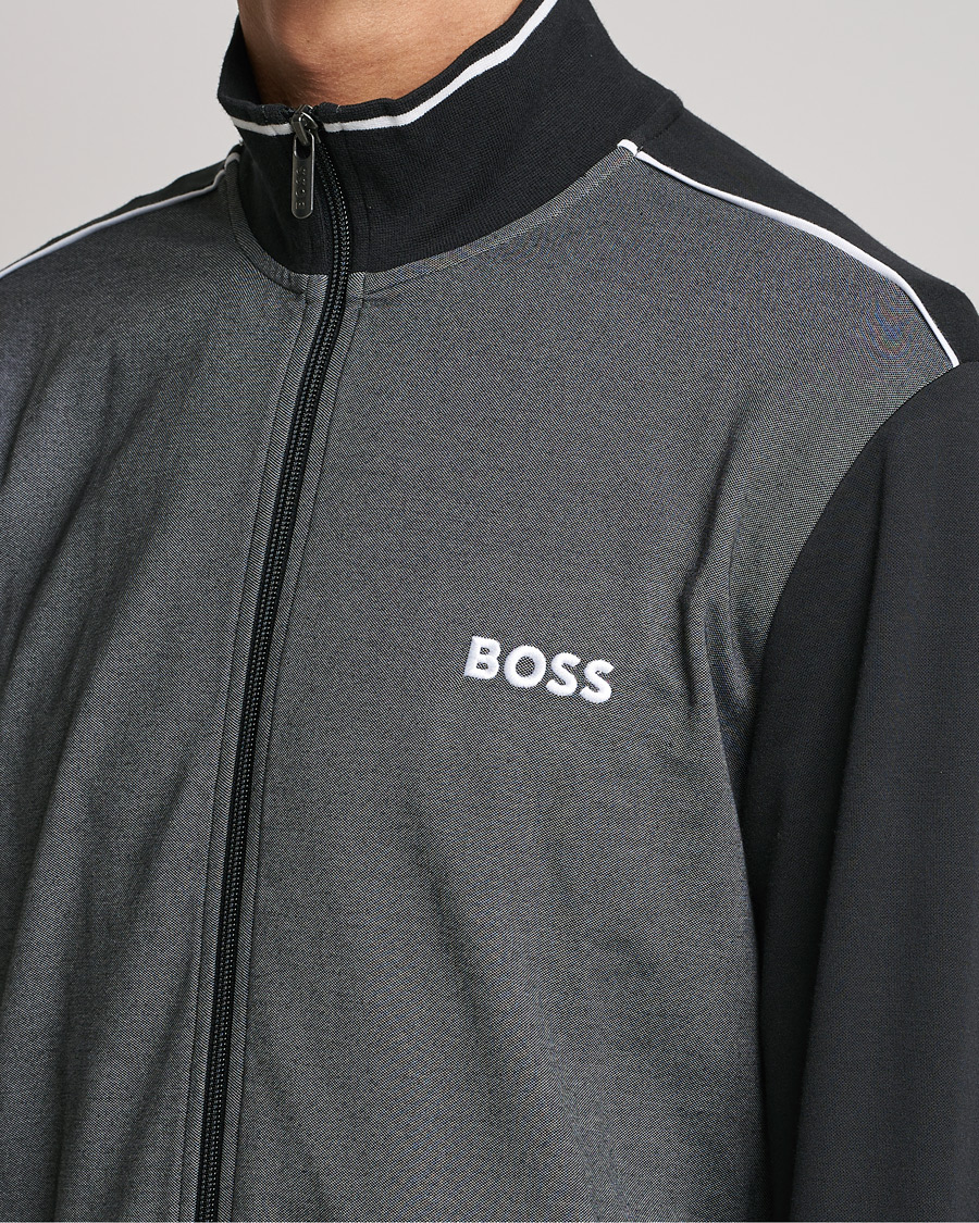 Herren | Pullover | BOSS BLACK | Tracksuit Full Zip Jacket Black