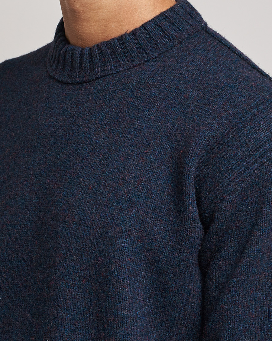 Herren | Pullover | BOSS ORANGE | BOSS Casual Ashetland Knitted Sweater Dark Blue