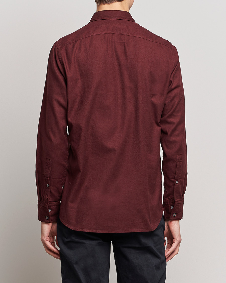 Herren | Hemden | BOSS ORANGE | Relegant Flannel Shirt Dark Red