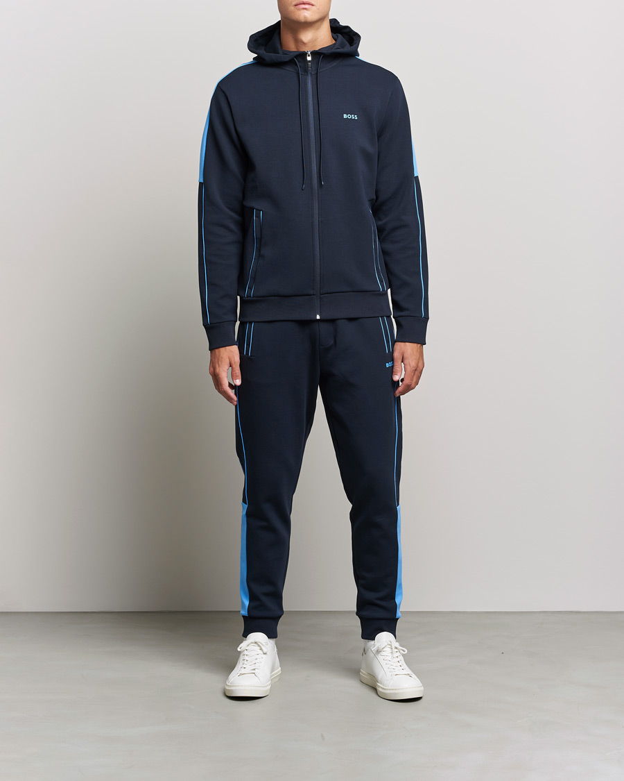 Herren | Hosen | BOSS GREEN | BOSS Athleisure Tracksuit Set Dark Blue