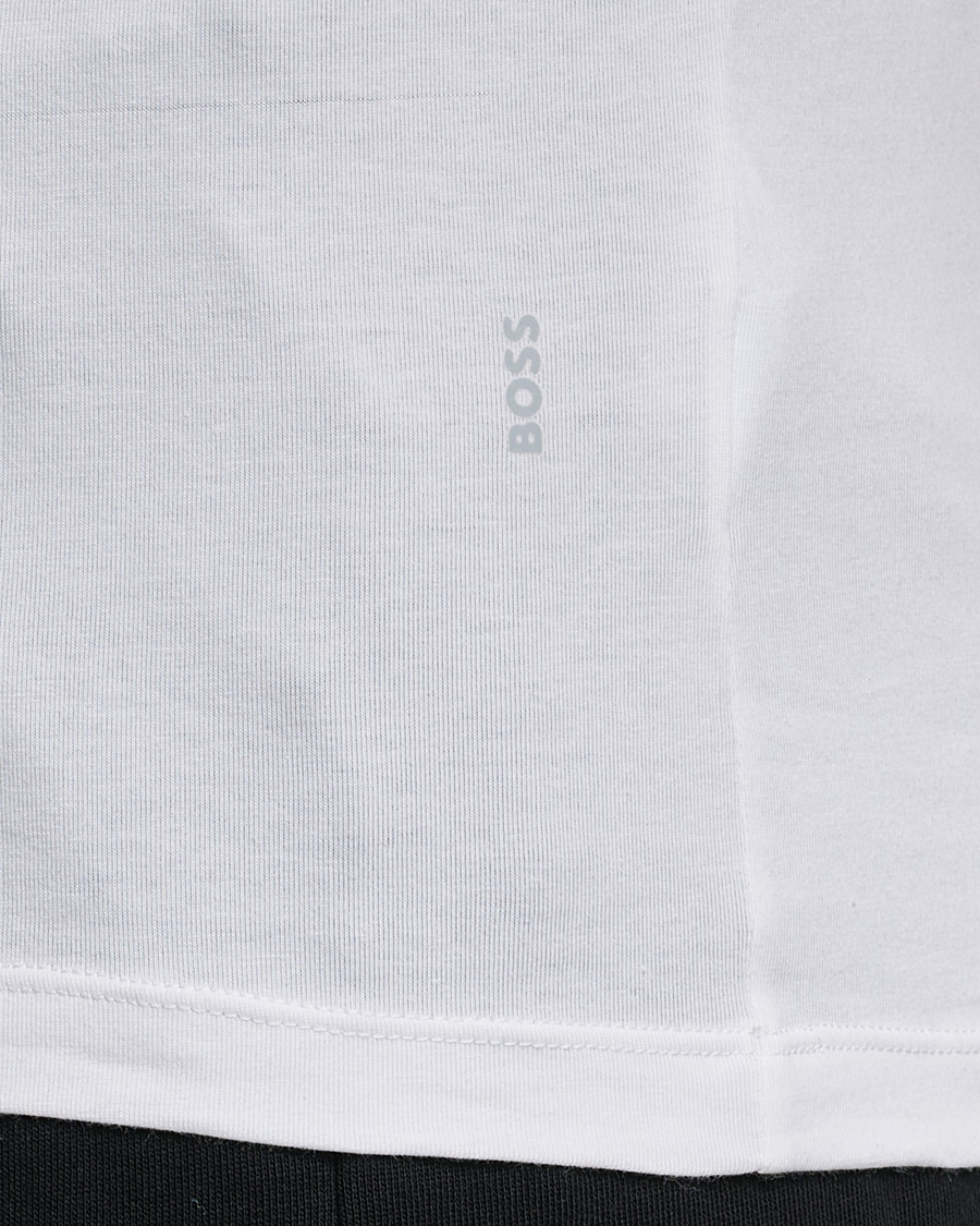 Herren | T-Shirts | BOSS BLACK | 2-Pack V-Neck Slim Fit T-Shirt White