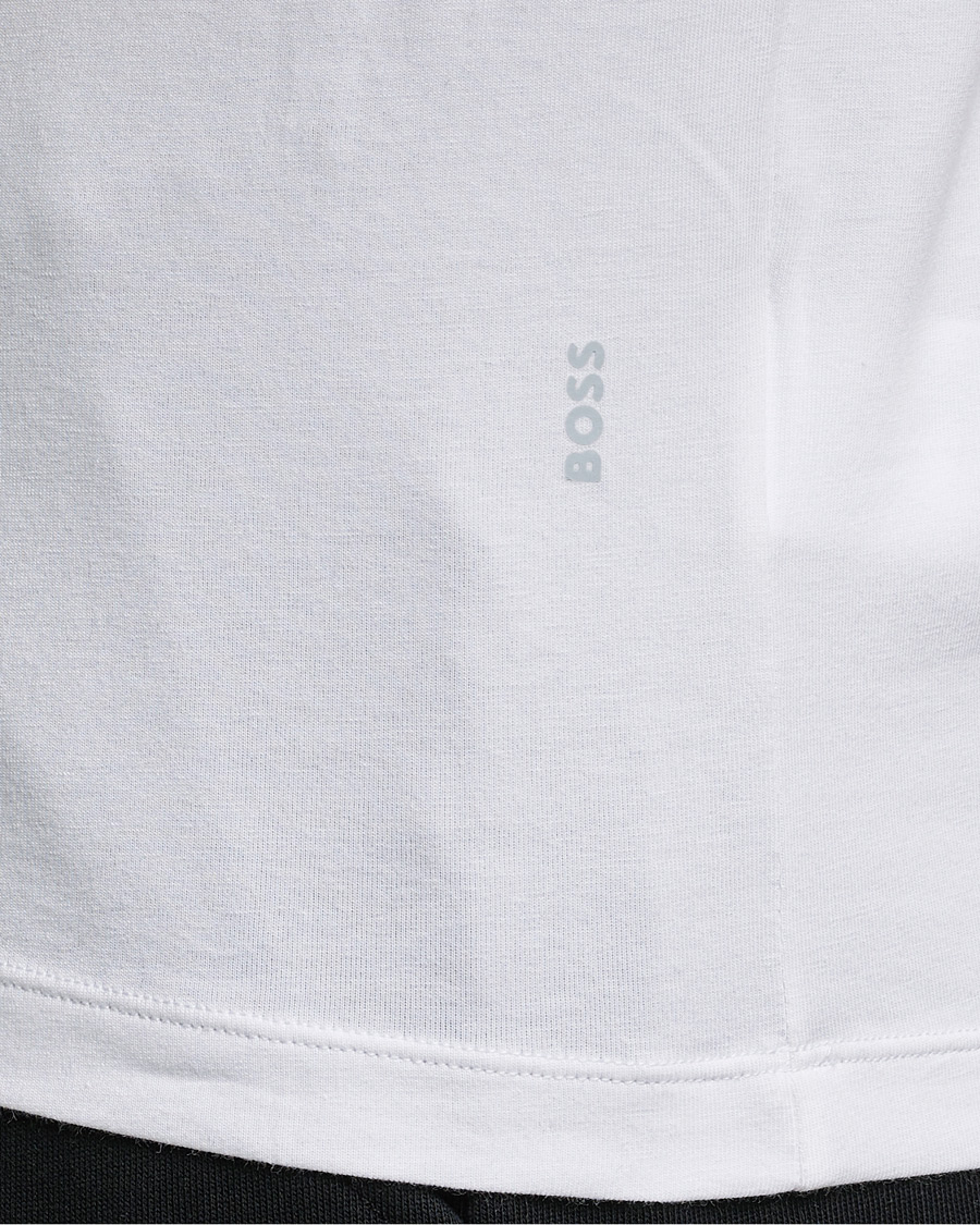 Herren | T-Shirts | BOSS BLACK | 2-Pack Crew Neck Slim Fit T-Shirt White
