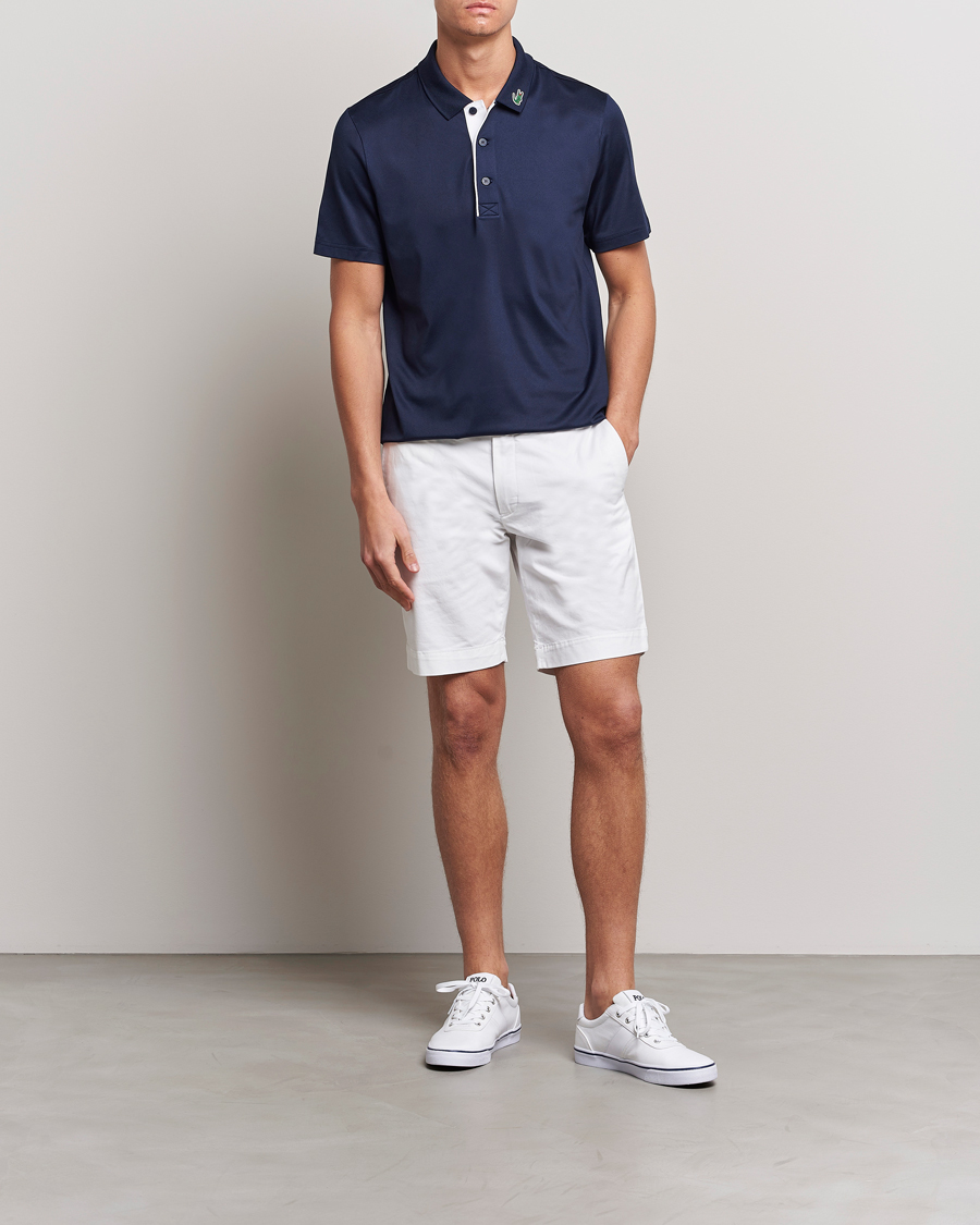 Herren | Poloshirts | Lacoste Sport | Lacoste Jersey Golf Polo Navy Blue/White