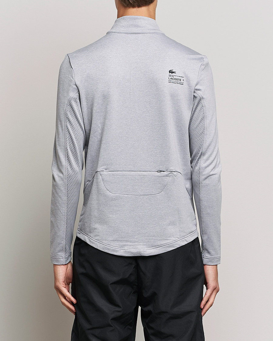 Herren | Pullover | Lacoste Sport | Performance Midlayer Half Zip Silver Chine