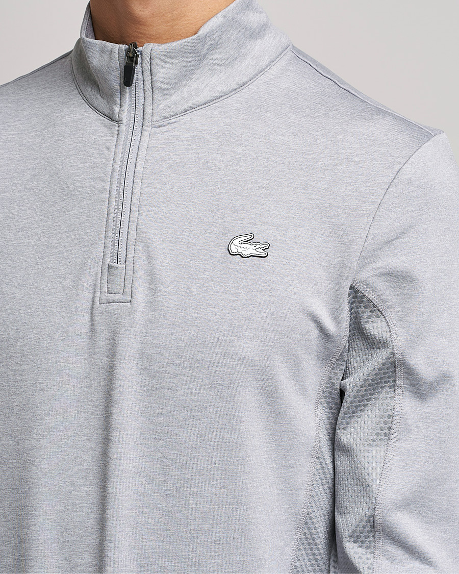 Herren | Pullover | Lacoste Sport | Performance Midlayer Half Zip Silver Chine