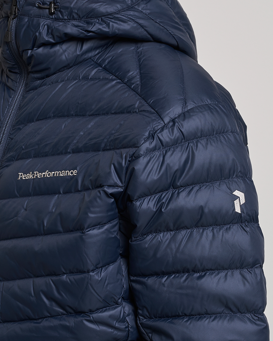Herren | Jacken | Peak Performance | Frost Liner Down Hooded Jacket Blue Shadow