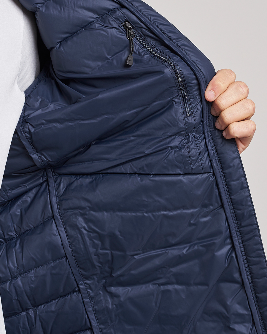 Herren | Jacken | Peak Performance | Frost Liner Down Hooded Jacket Blue Shadow