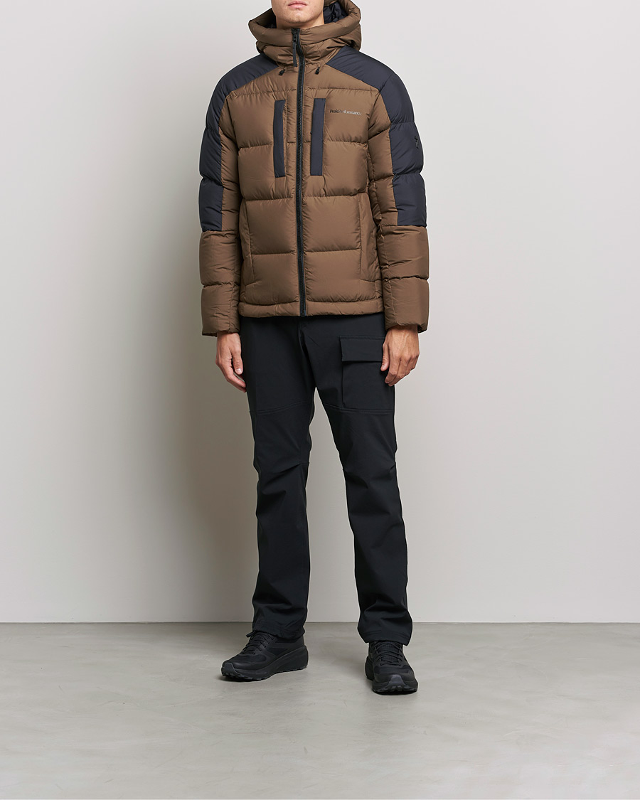 Herren | Jacken | Peak Performance | Rivel Down Seasonal Hooded Jacket Woody Black