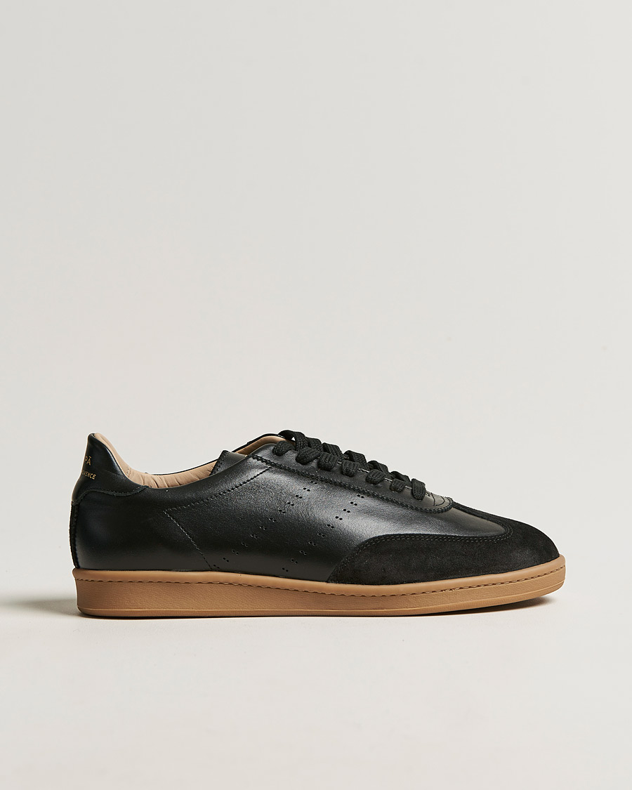 Herren | Zespà ZSP GT Calf Nappa Leather Sneakers Black | Zespà | ZSP GT Calf Nappa Leather Sneakers Black