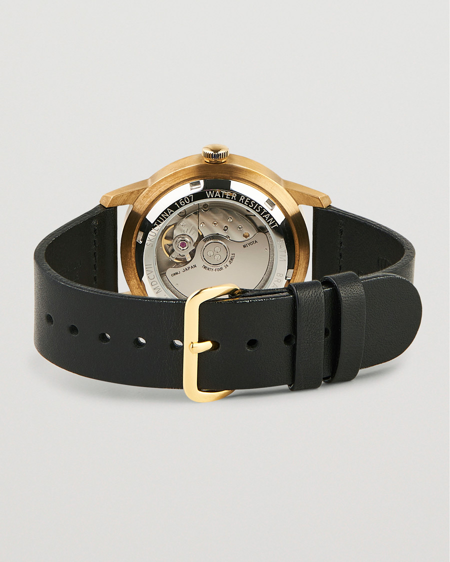 Herren | Skultuna 37mm Automatic Brass Black Dail | Skultuna | 37mm Automatic Brass Black Dail