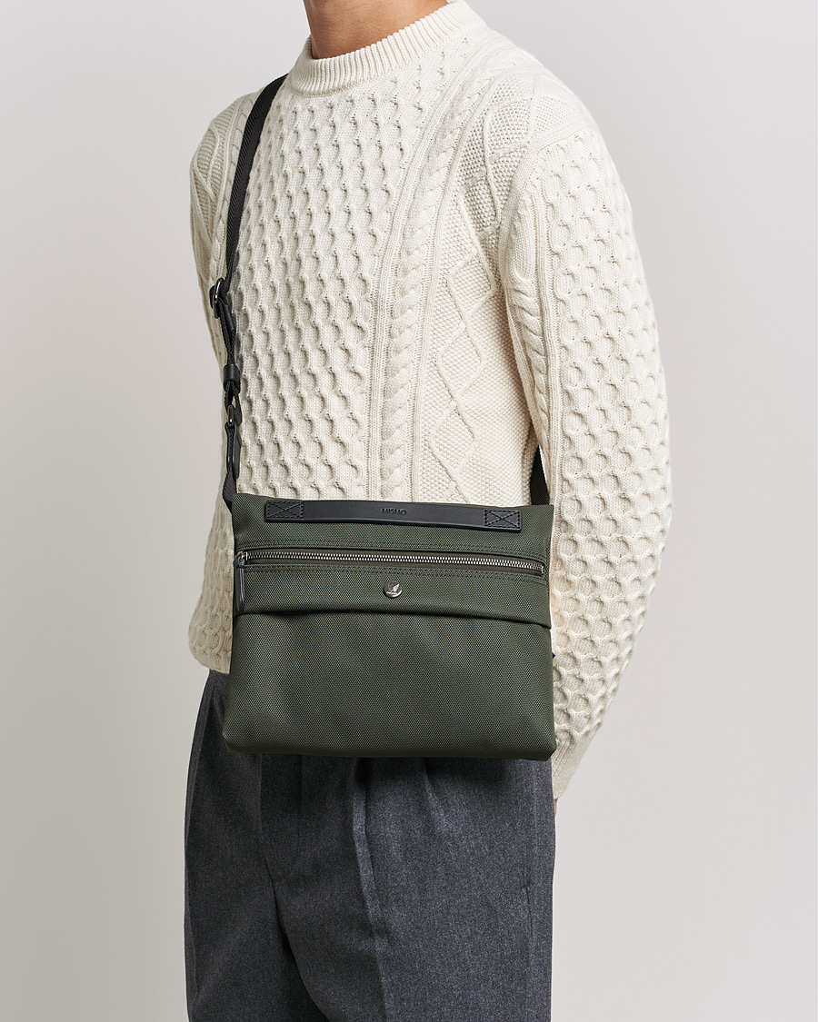 Herren | Mismo M/S Fly Bag Skagerrak/Black | Mismo | M/S Fly Bag Skagerrak/Black